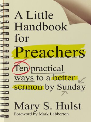 cover image of A Little Handbook for Preachers